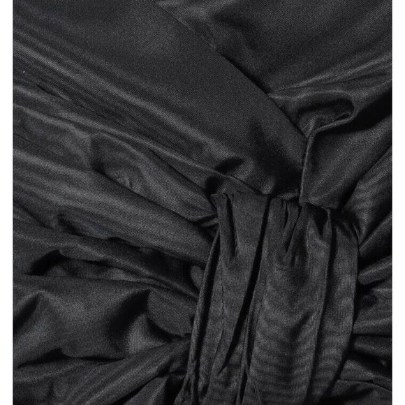 Valentino Black Off-Shoulder Blouse - Picture 4 of 5